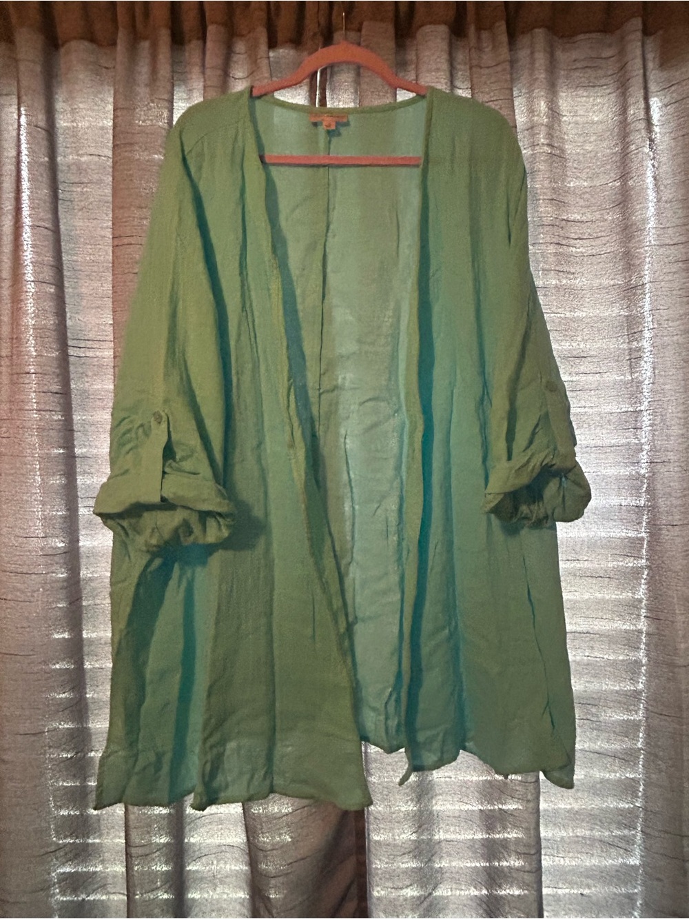 Lightweight Open Front Women’s Top